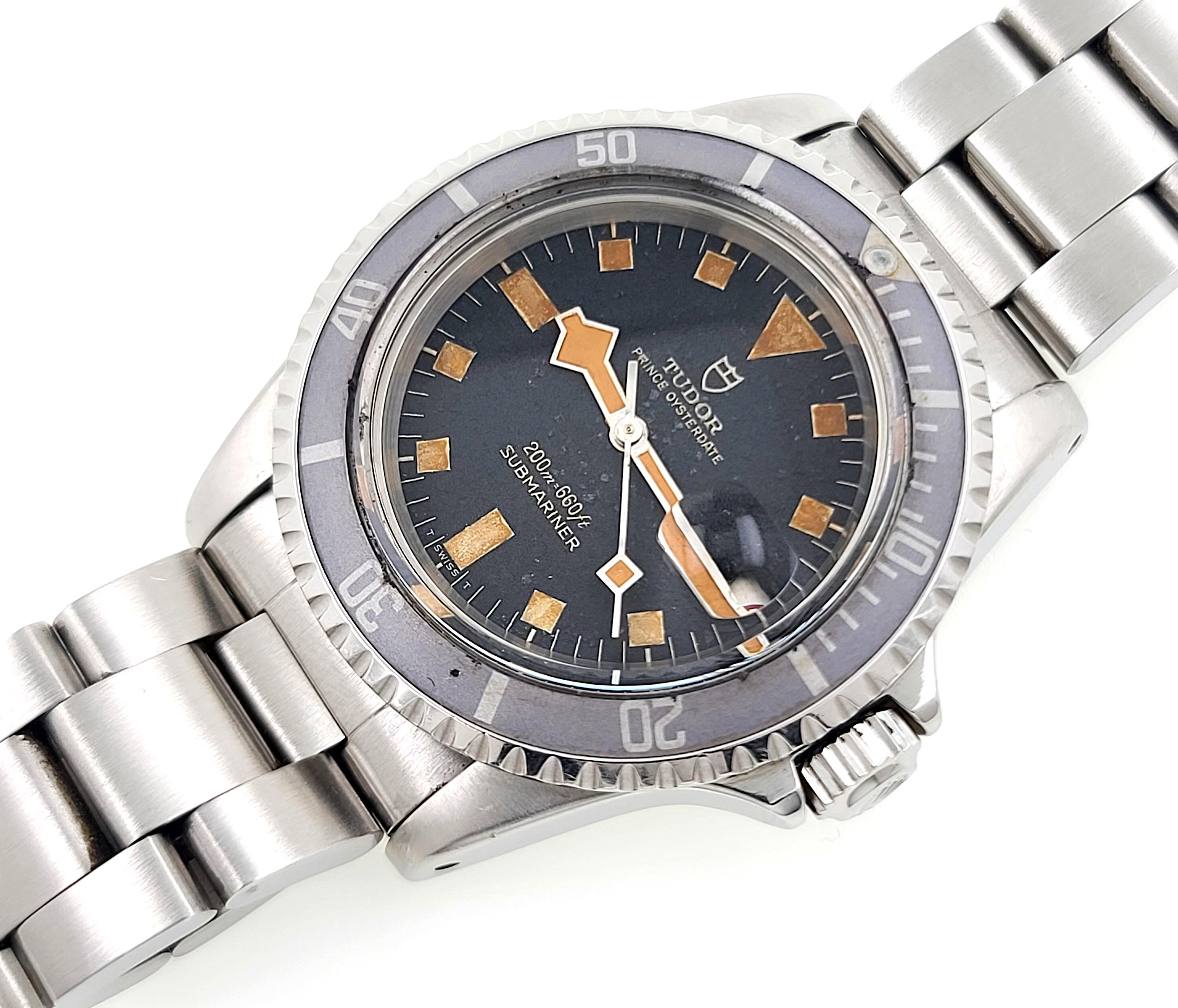 Tudor Submariner - Ensemble complet flocon de neige 7021 - Boîte et papiers d'un prince Oysterdate 1