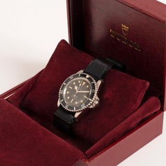 Tudor Submariner Ref 7928, black tritium T Swiss dial, patination, Year c1966