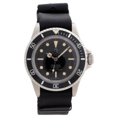 Tudor Submariner Ref 7928, black tritium T Swiss dial, patination, Year c1966