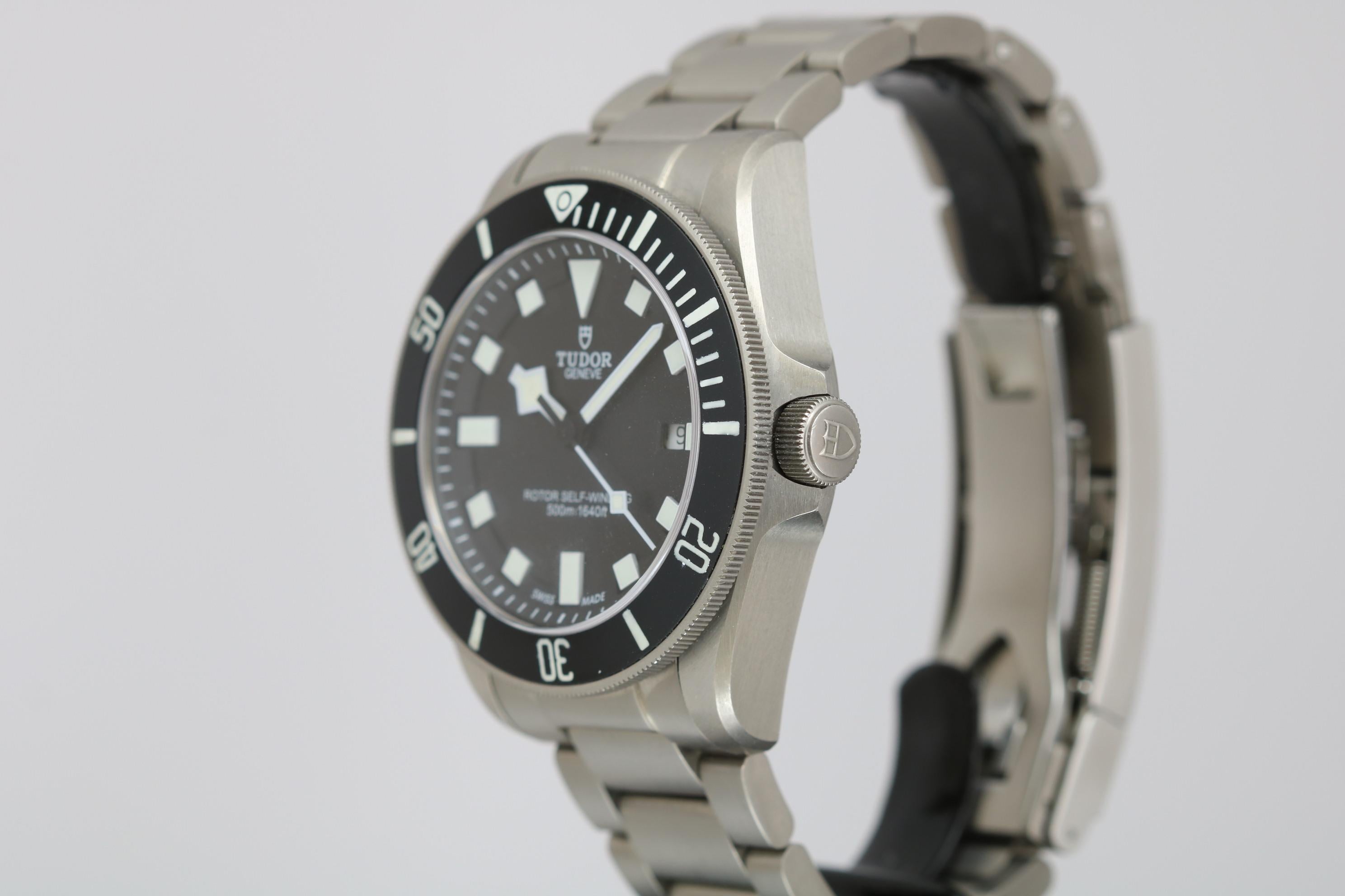 Tudor Titanium Pelagos Ref 25500T Wristwatch 5