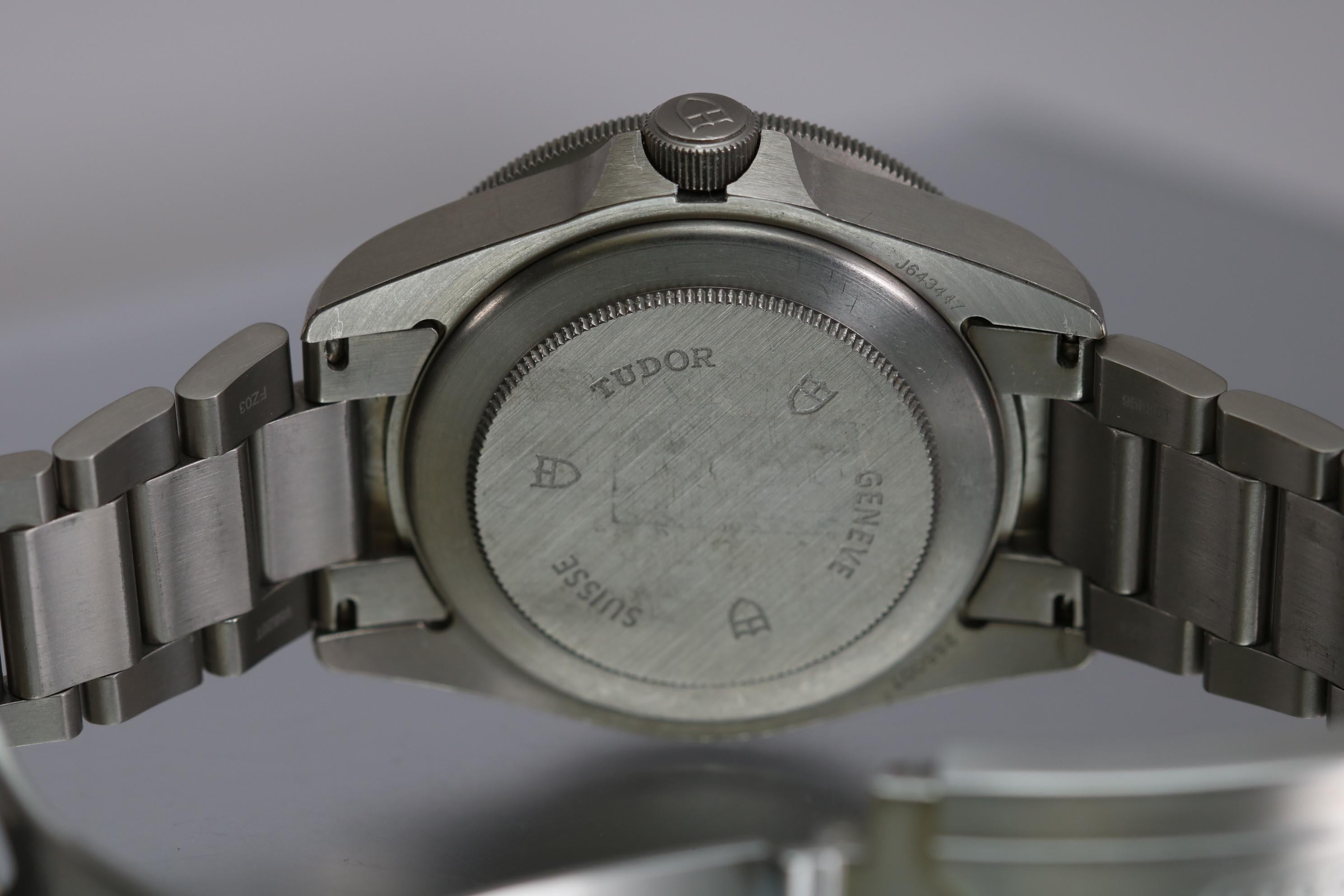 Tudor Titanium Pelagos Ref 25500T Wristwatch In Good Condition In Miami Beach, FL