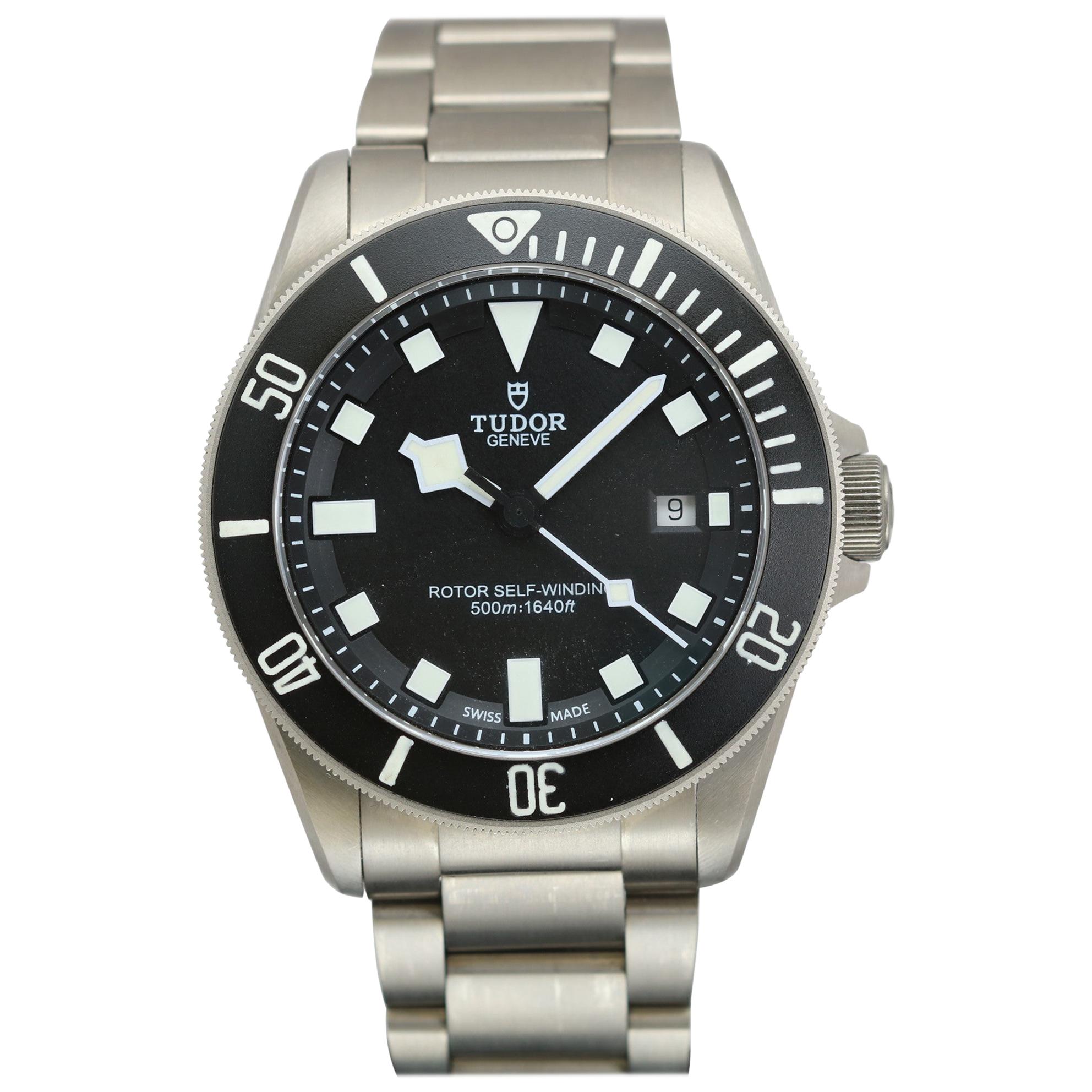 Tudor Titanium Pelagos Ref 25500T Wristwatch