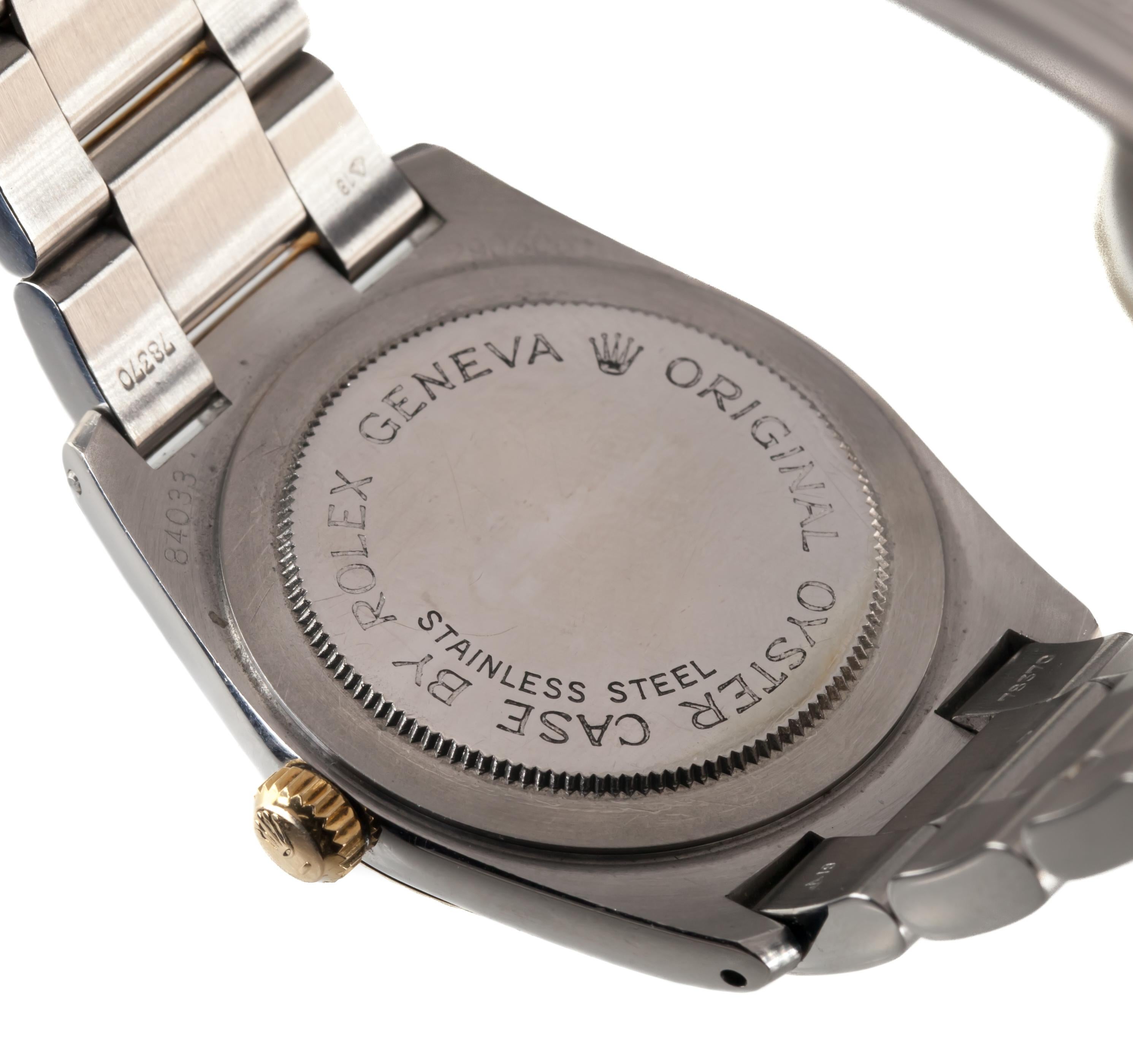 Modern Tudor Two-Tone Stainless Steel & Gold-Plated Oysterquartz Men's Watch 84033