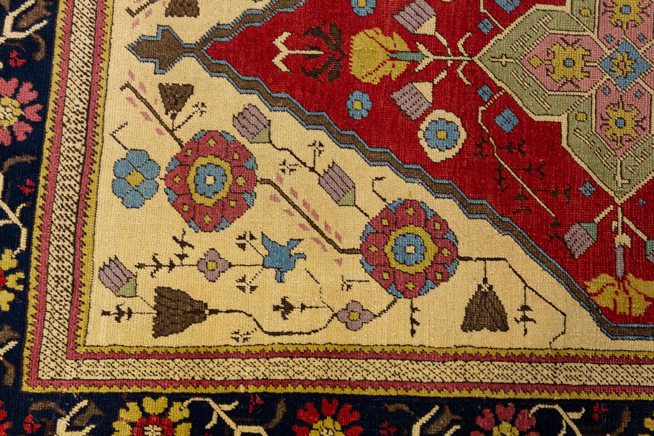 Alfombra Tuduk Diseño Oración Lana