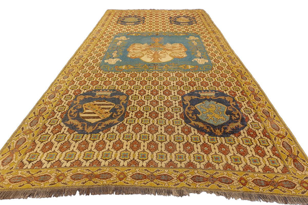 Annodato a mano Tappeto Tuduk Royal Design in vendita