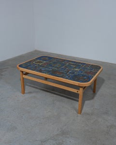 Tue Poulsen Ceramic Table For Haslev, circa 1970