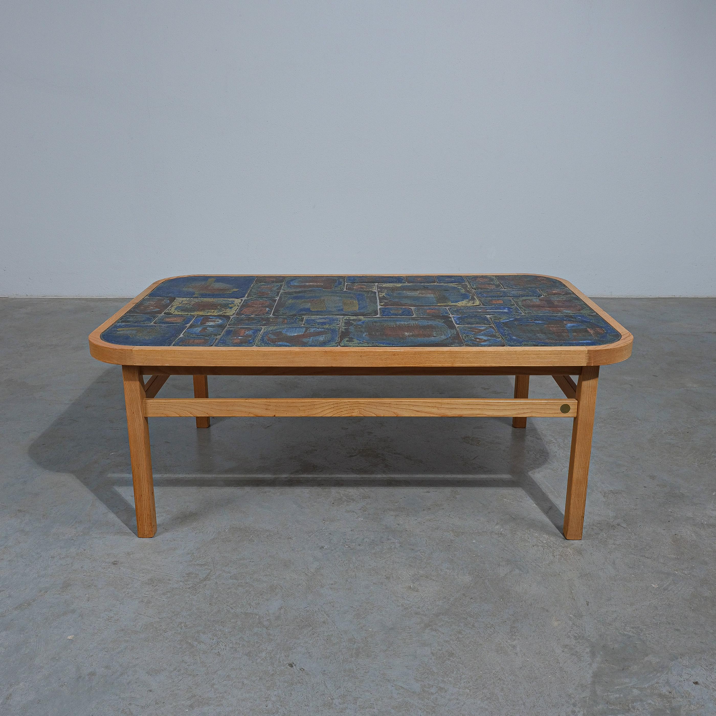 Tue Poulsen Ceramic Table For Haslev, circa 1970 For Sale 3