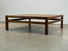 Tue Poulsen & Erik Wørtz Tile Coffee Table by Willy Beck