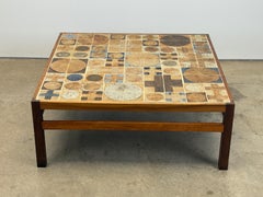 Tue Poulsen & Erik Wørtz Tile Coffee Table by Willy Beck