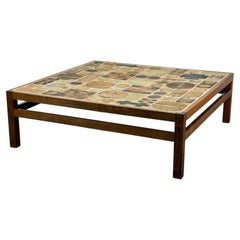 Tue Poulsen & Erik Wørtz Tile Coffee Table by Willy Beck