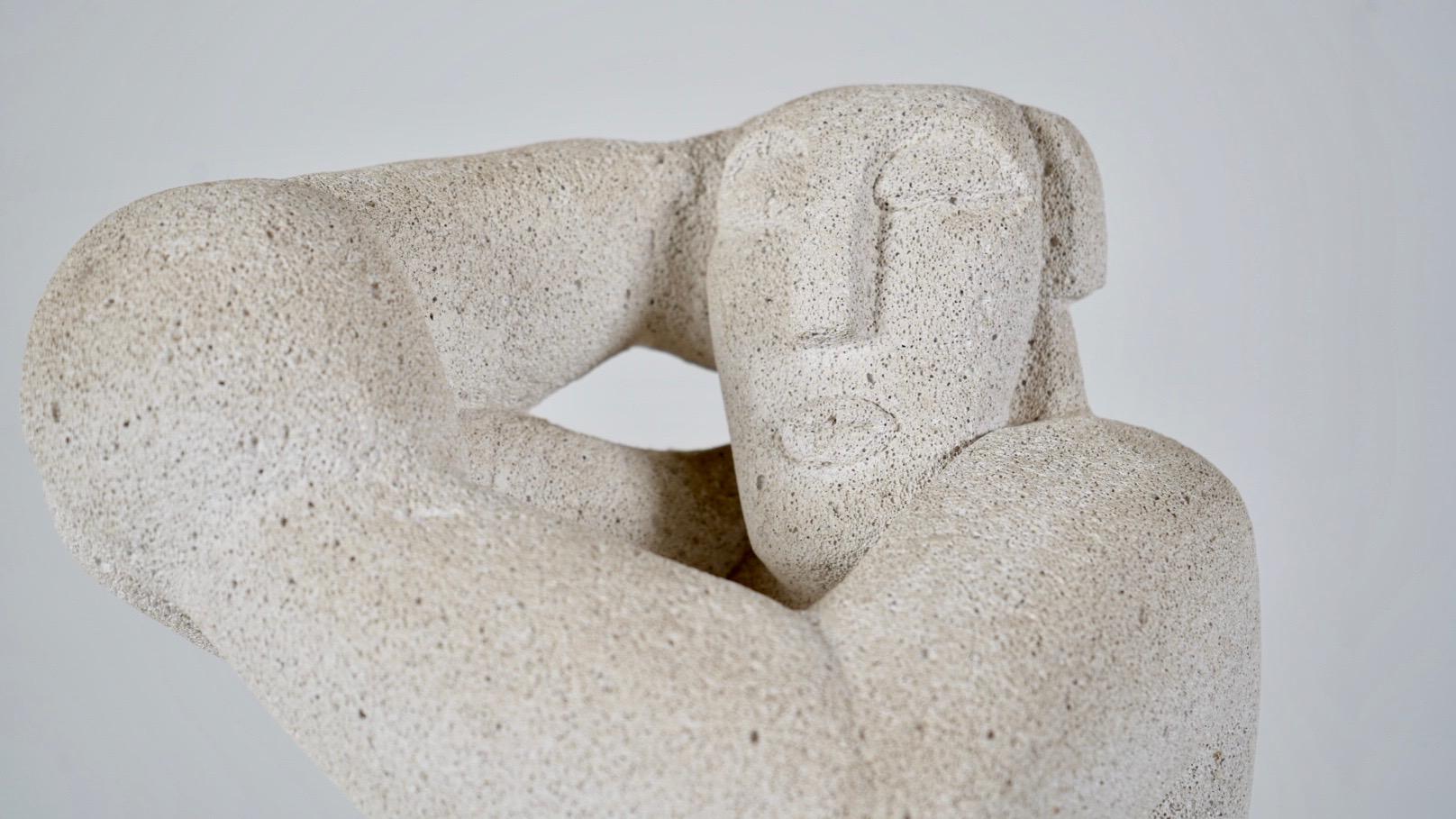Tuff-Stein-Skulptur Henri Gaudier-Brzeska 1