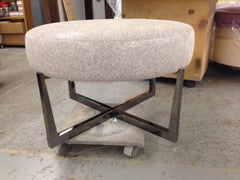 Tuffet Round Ottoman by Powell & Bonnell