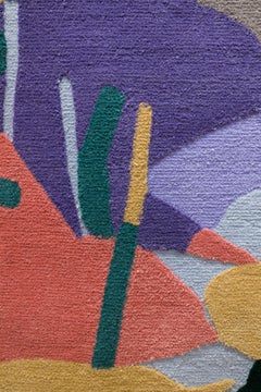 "JxDALL·E 2023 15.17.19 92nd. st" Lavender abstract landscape wall-hanging