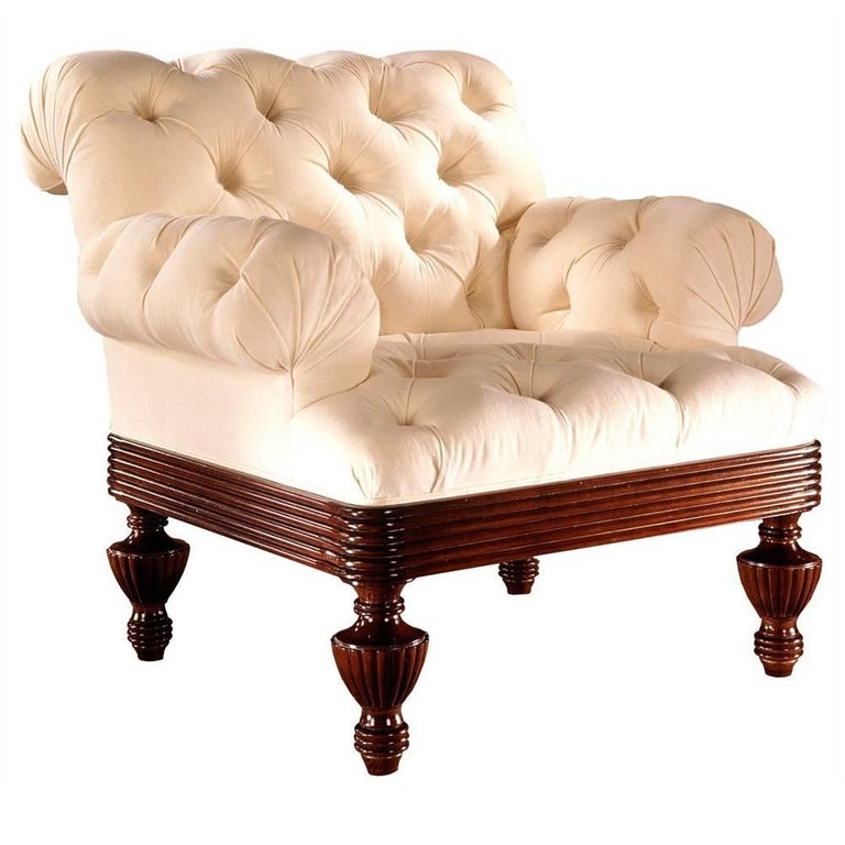 Tufted Brighton Chair For Sale at 1stdibs