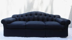 Tufted Camelback Baker Sofa