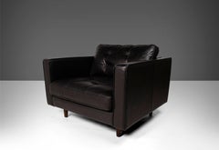 Tufted Club Chair in the Manner of Walter Knoll for Brayton International