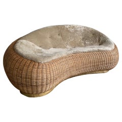 "Tufted Fainting" Settee by Rogan Gregory
