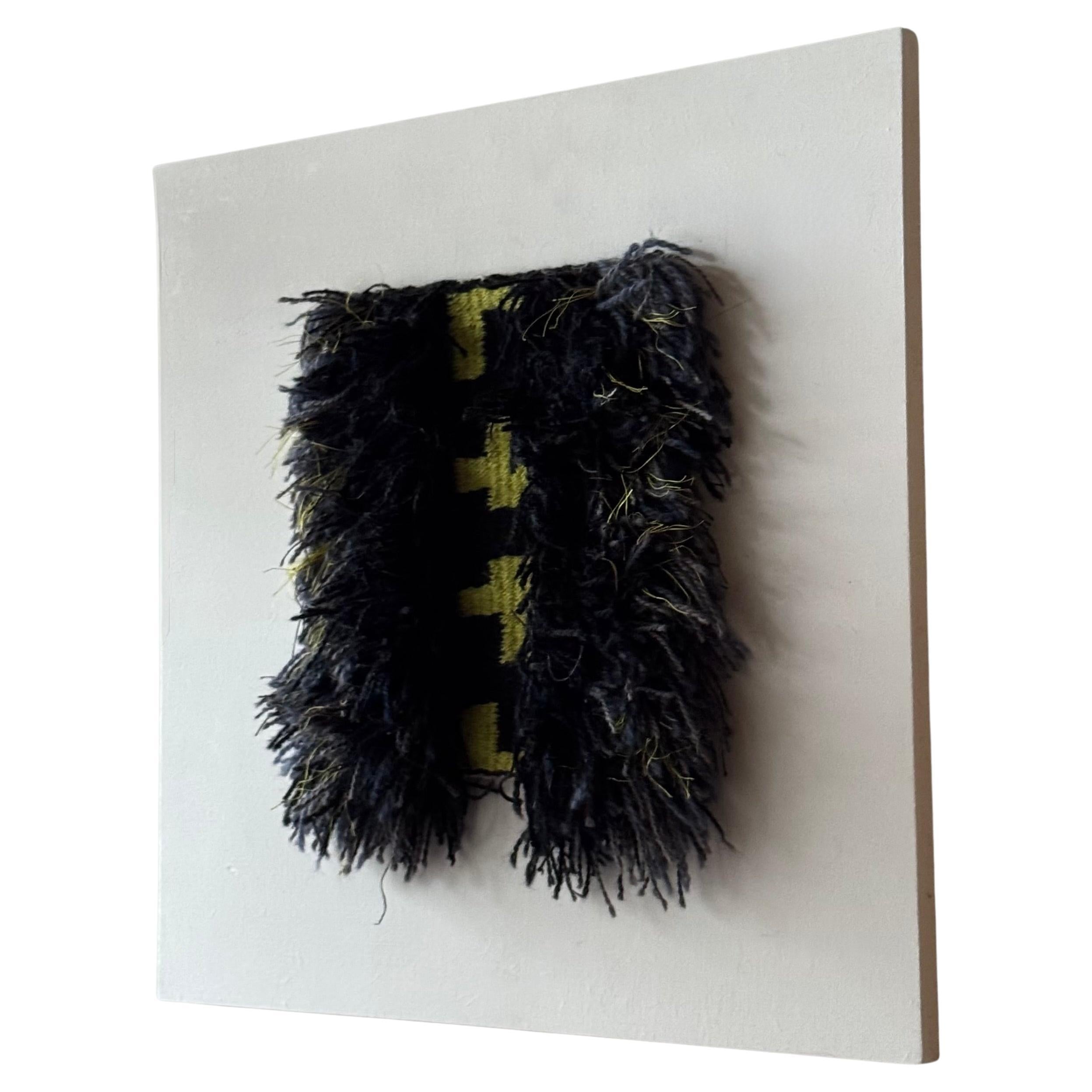 Textile vert touffeté par Inger Holst Sørensen