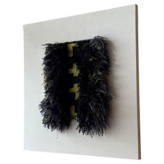 Textile vert touffeté par Inger Holst Sørensen