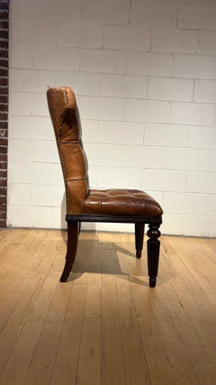 Tufted Leather Ralph Lauren Desk Chair