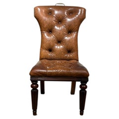 Tufted Leather Ralph Lauren Desk Chair