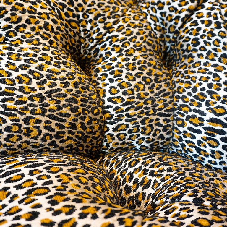 Tufted Leopard Print Sofa For Sale at 1stDibs leopard print couch
