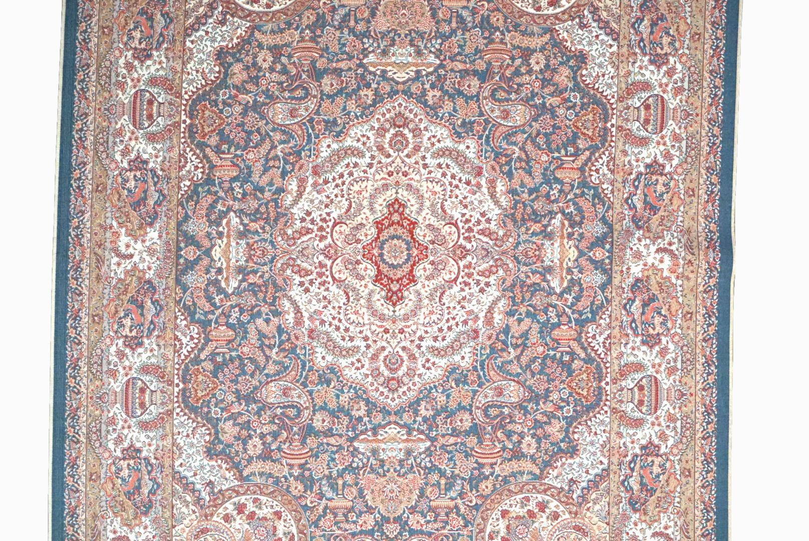Tabriz a pelo corto in pura seta, 1000 KPSI In condizioni Nuovo in vendita a Laguna Hills, CA