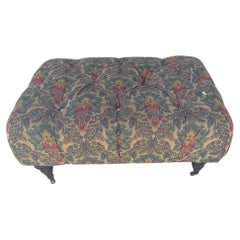 Tufted Upholstered Ottoman