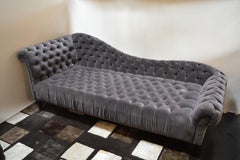 Tufted Velvet Chaise Longue