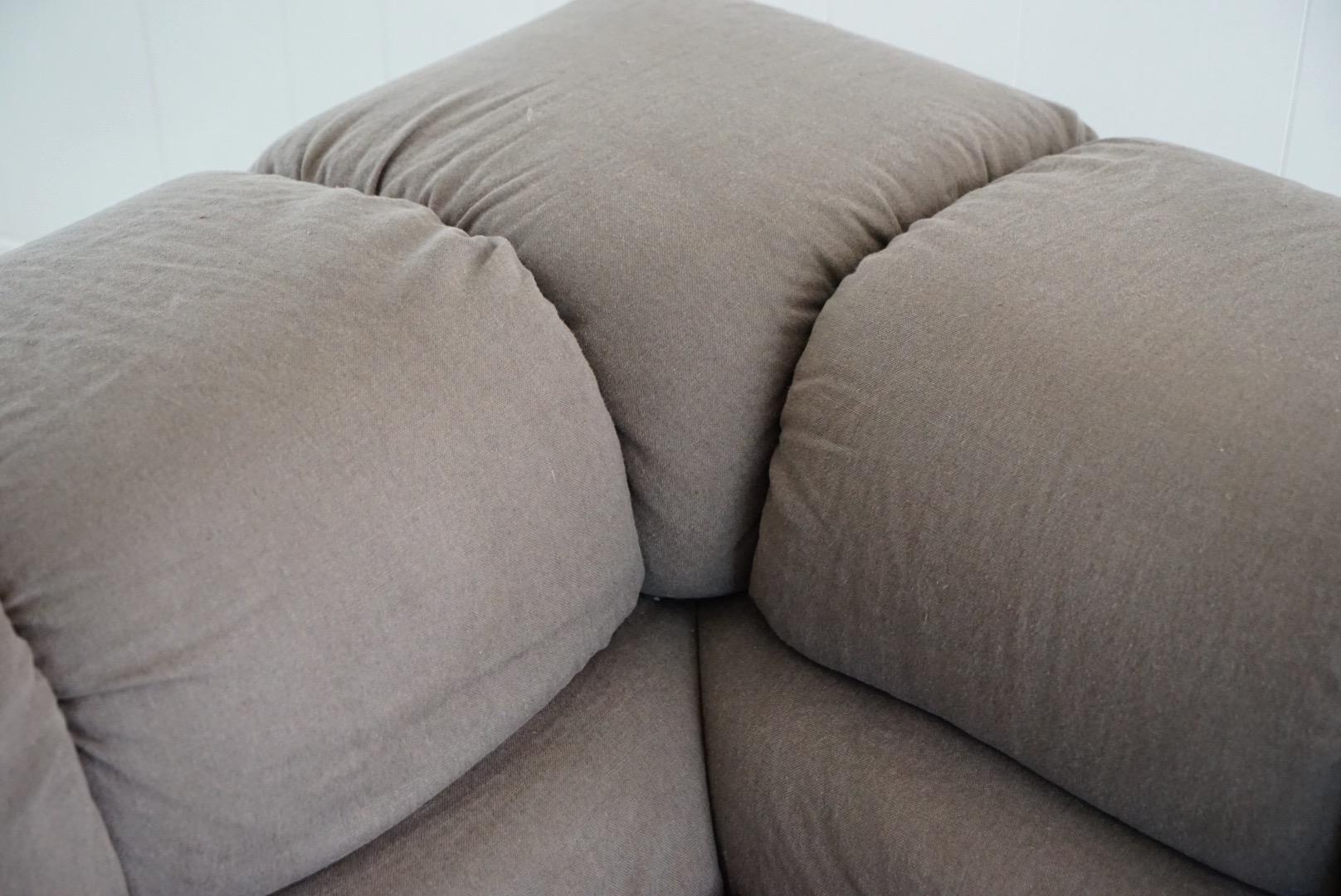 Tufty Time Sofa in Greige Linen by Patricia Urquiola for B&B Italia, Signed 2015 6