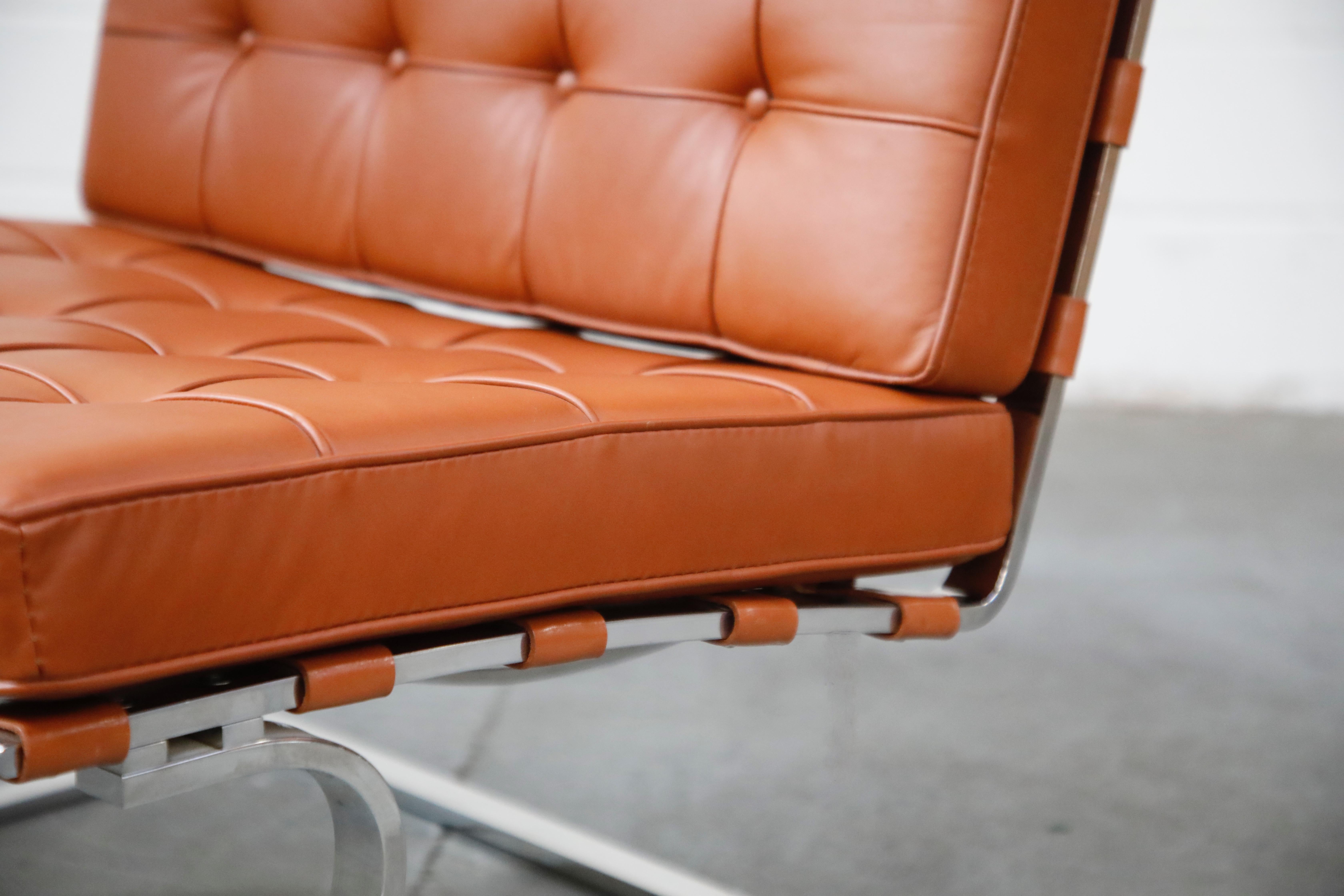 Tugendhat Lounge Chair by Mies van der Rohe for Knoll Associates, 1960s, Signed 3