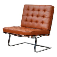 Tugendhat Lounge Chair von Mies van der Rohe für Knoll Associates:: 1960er Jahre:: signiert