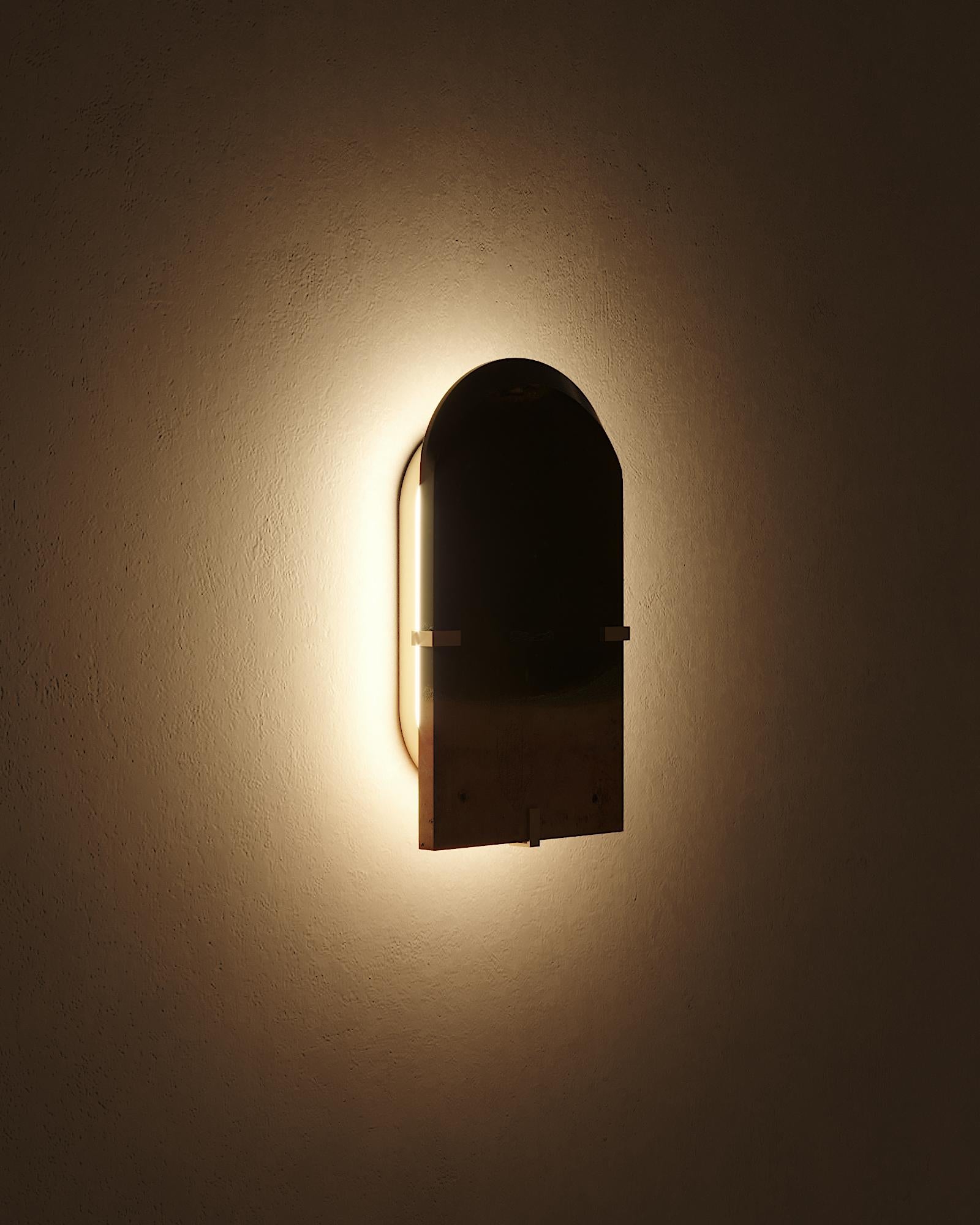 Tuile Wall Light by Bosc Design In New Condition For Sale In Geneve, CH