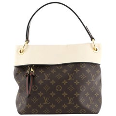 Tuileries Besace Bag Monogram Canvas with Leather