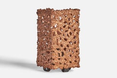 Tukiainen Aimo Ossi Kalevi, Table Lamp, Copper, Finland, 1970s