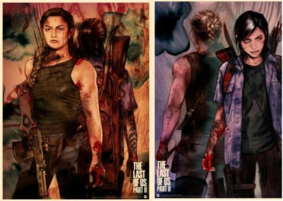 Title: "The Last of Us Part II: Abby & Ellie"

Artist: Tula Lotay

Collaboration: Mondo & DL Screenprinting

Medium: Screenprint

Edition: Limited edition set of 2

Dimensions: 24 x 18 inches

Description: This stunning set of two screenprints