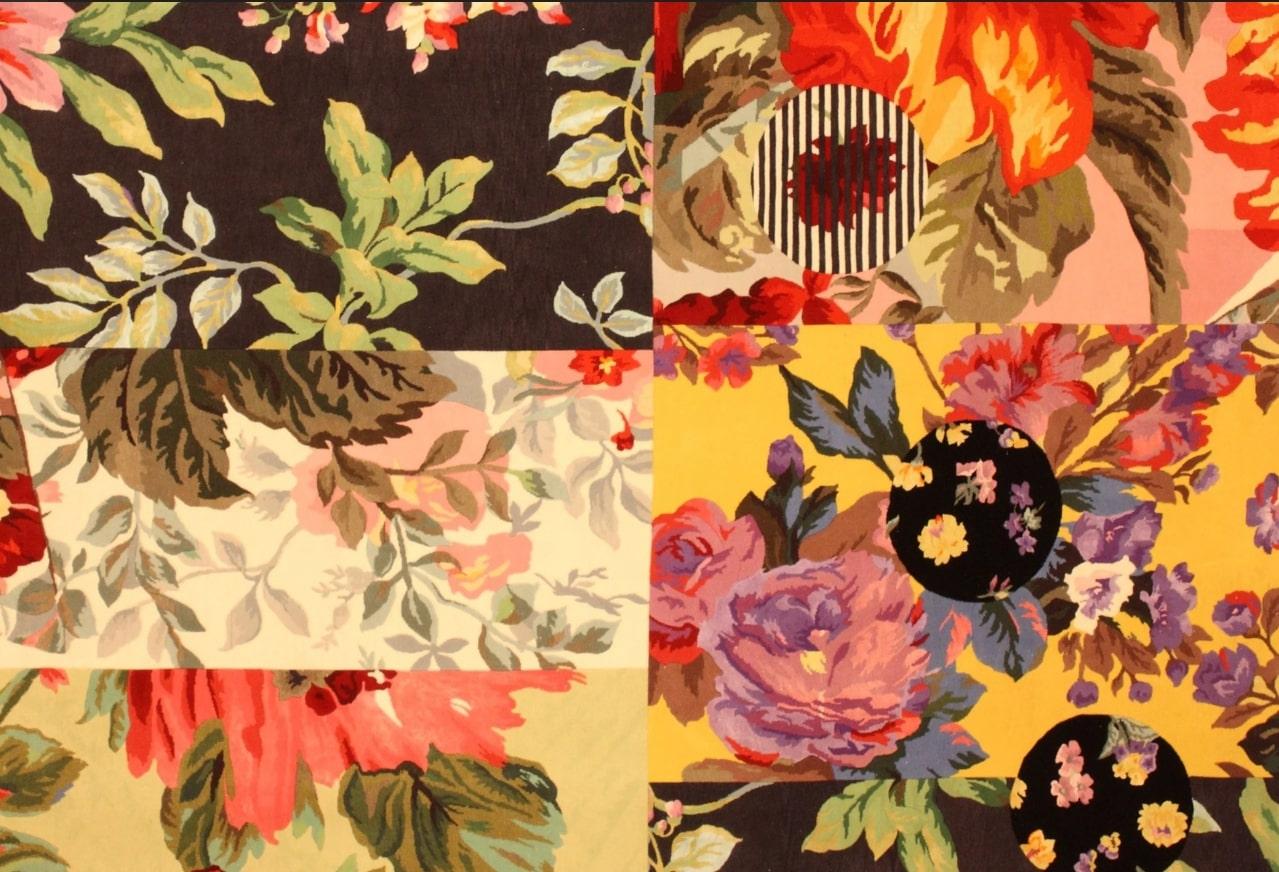 Tuleh - 'Collage' Teppich 8' x 10' (Sonstiges) im Angebot