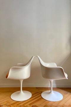 Tulip armchairs by Eero Saarinen