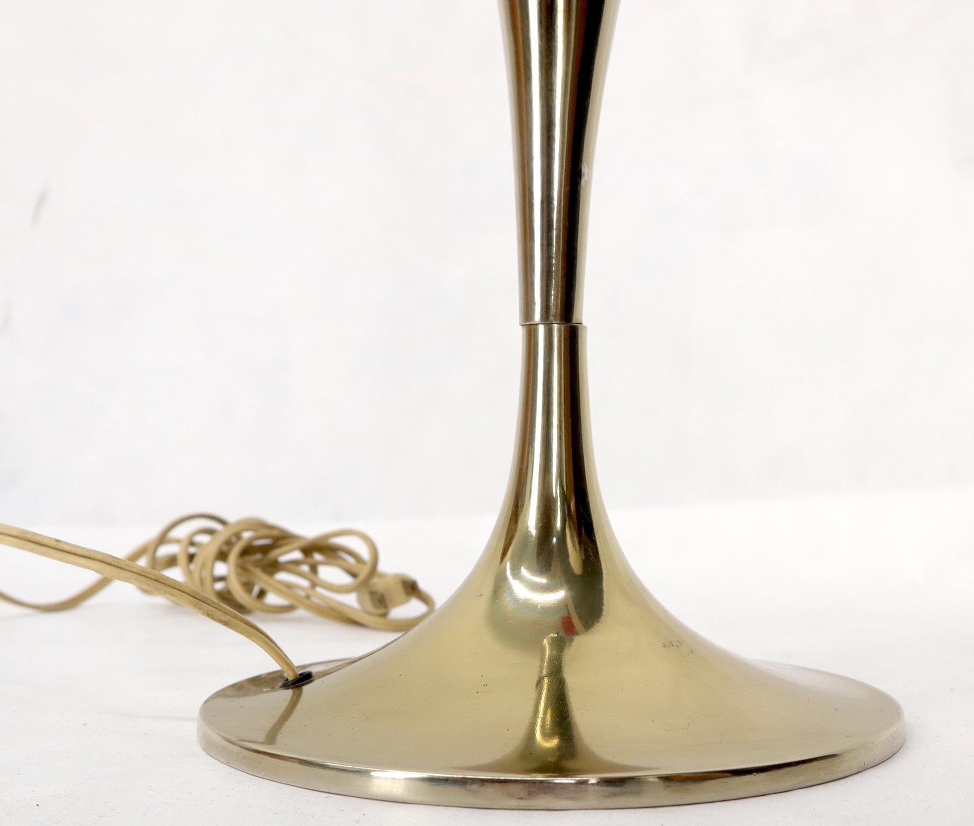 mid century chrome lamp