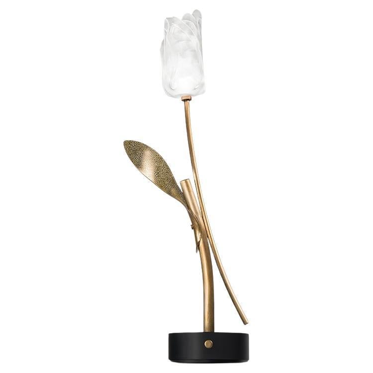 PILE TULIPE - BASE NOIRE -  Conception par marc sadler