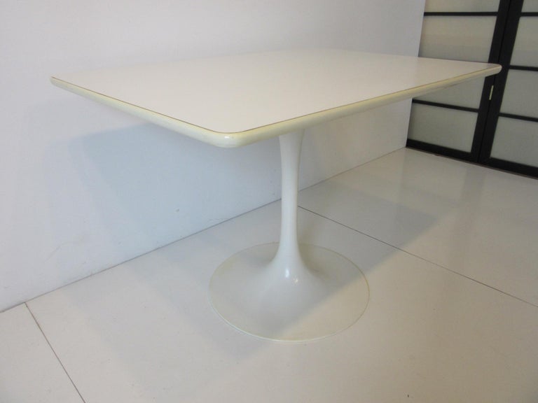 Rectangle on sale tulip table