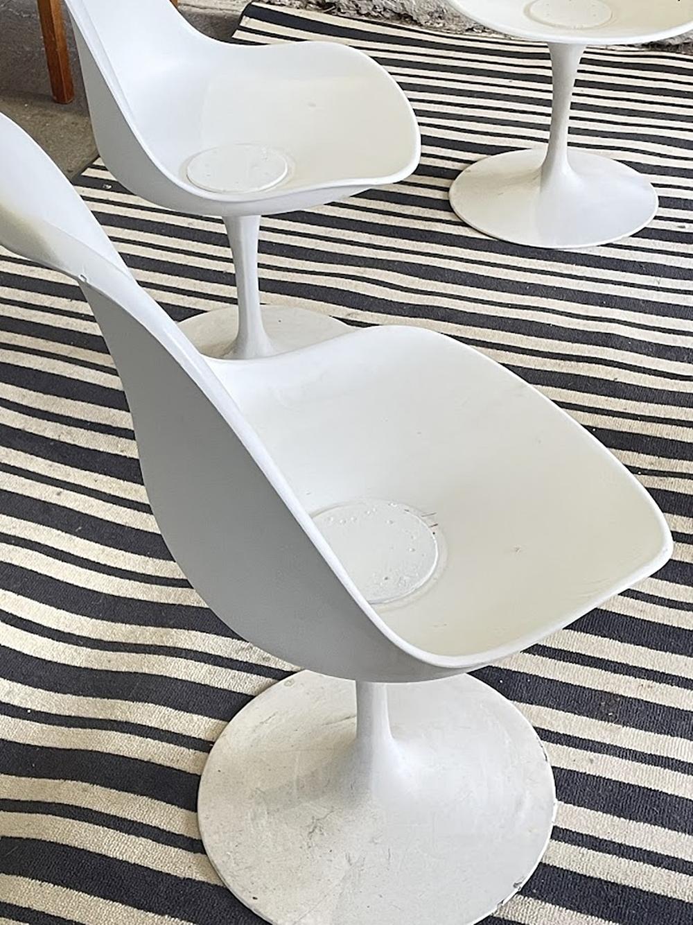 Silla Tulip de Eero Saarinen para Knoll International - Años 60 en venta 2