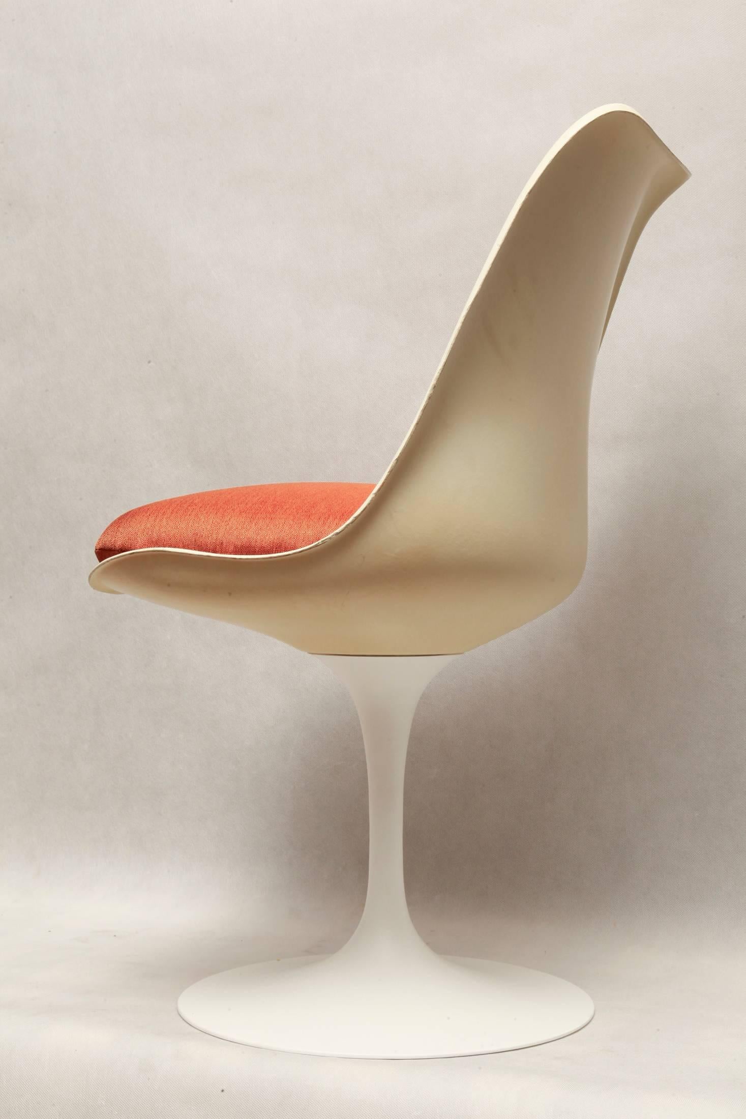 mid century tulip chairs