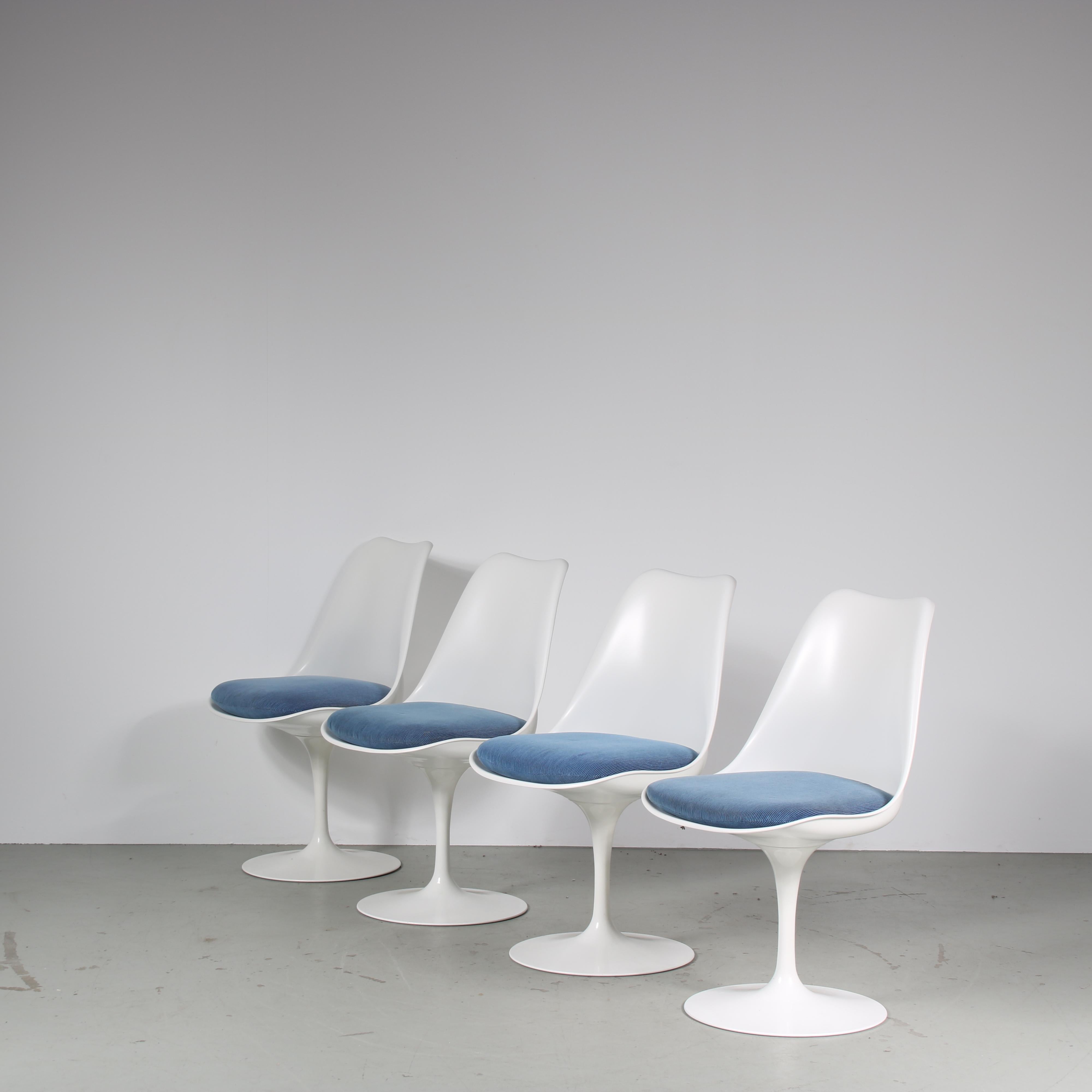 American “Tulip” Chairs by Eero Saarinen for Knoll International, USA 1960