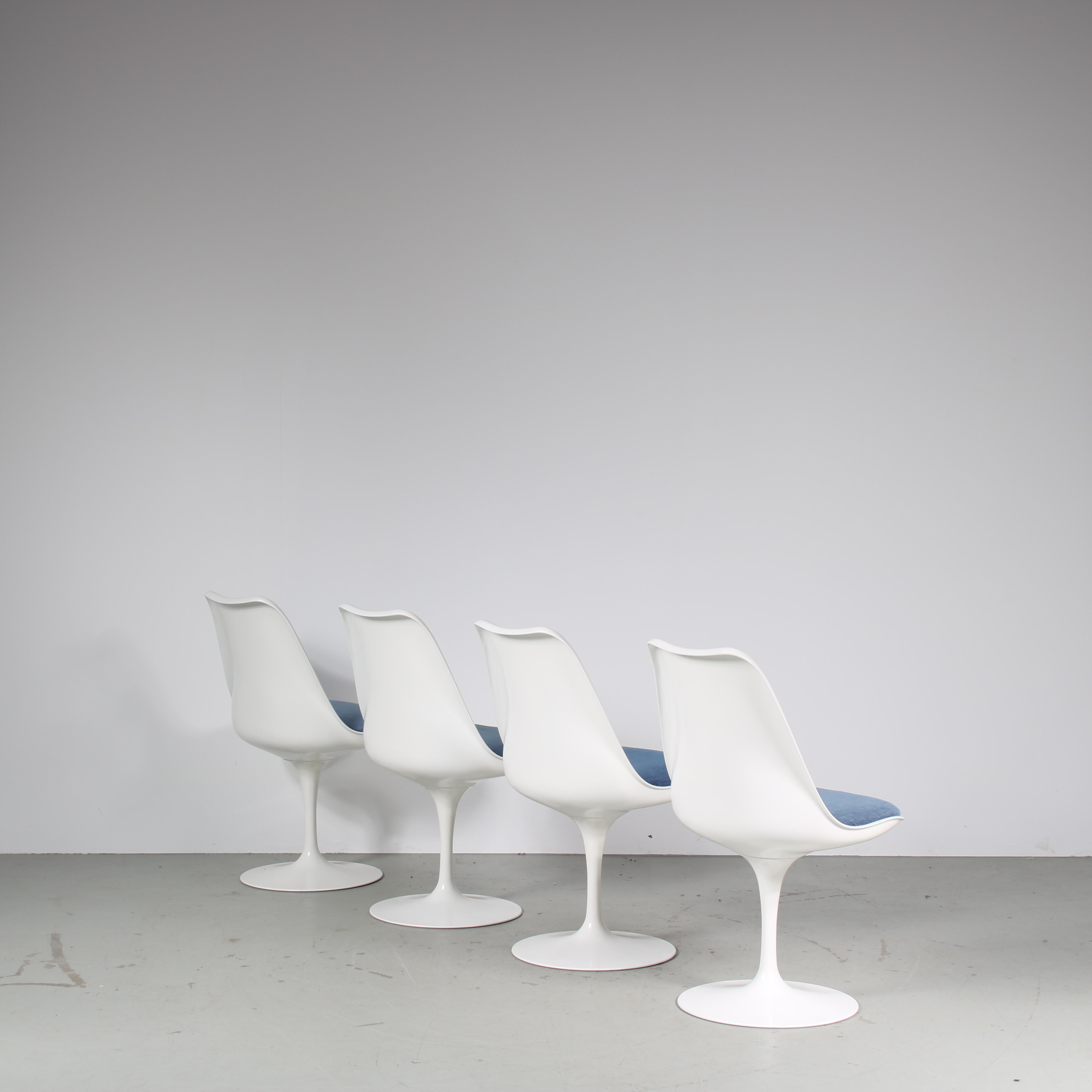 Mid-20th Century “Tulip” Chairs by Eero Saarinen for Knoll International, USA 1960