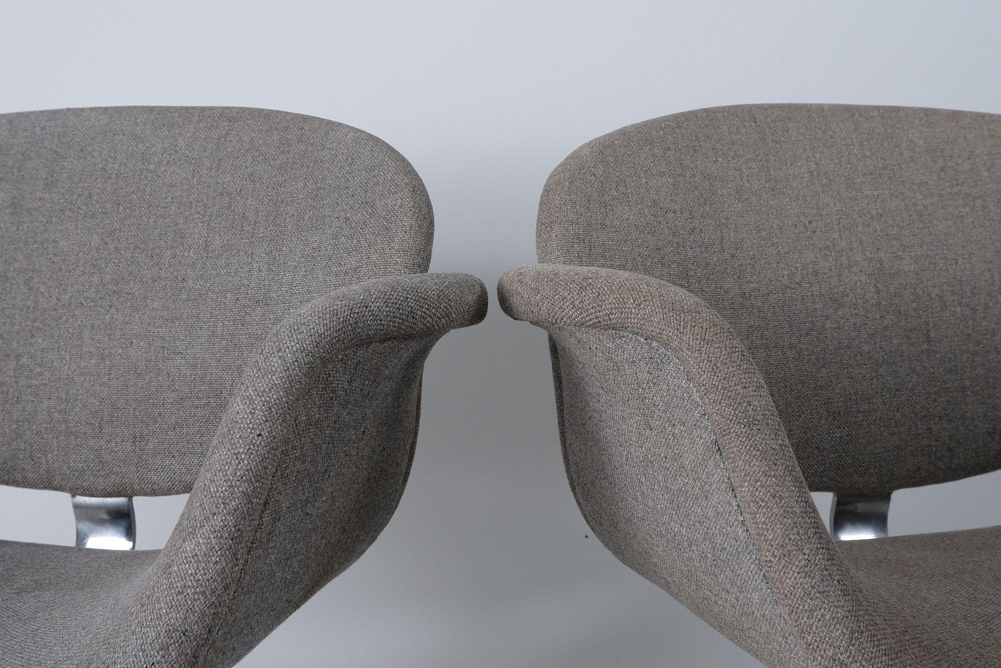 Mid-Century Modern Tulip Chairs F549 - Pierre Paulin