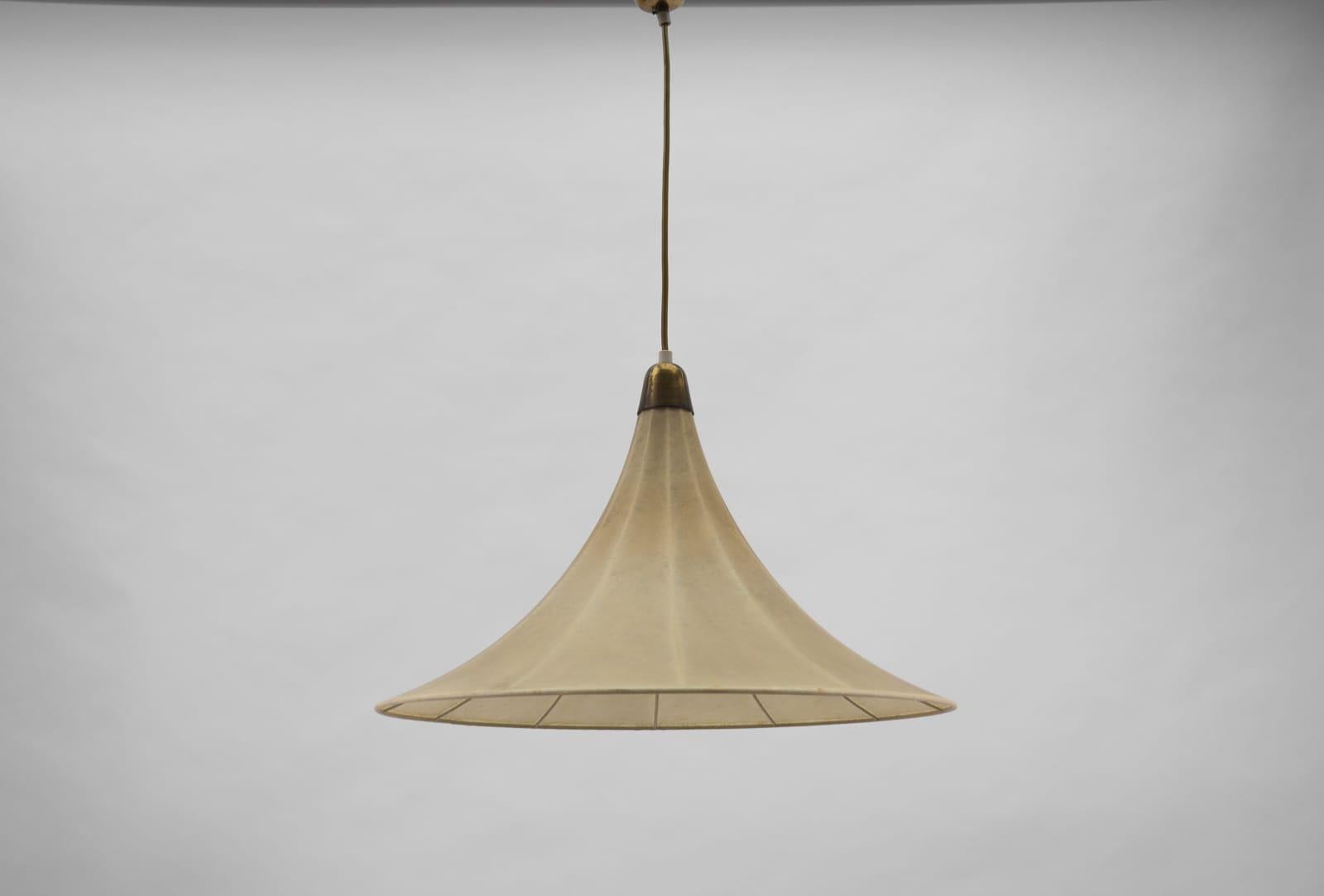 Tulip Cocoon Hanging Lamp by Münchener Werkstätten, 1950s, Germany For Sale 5