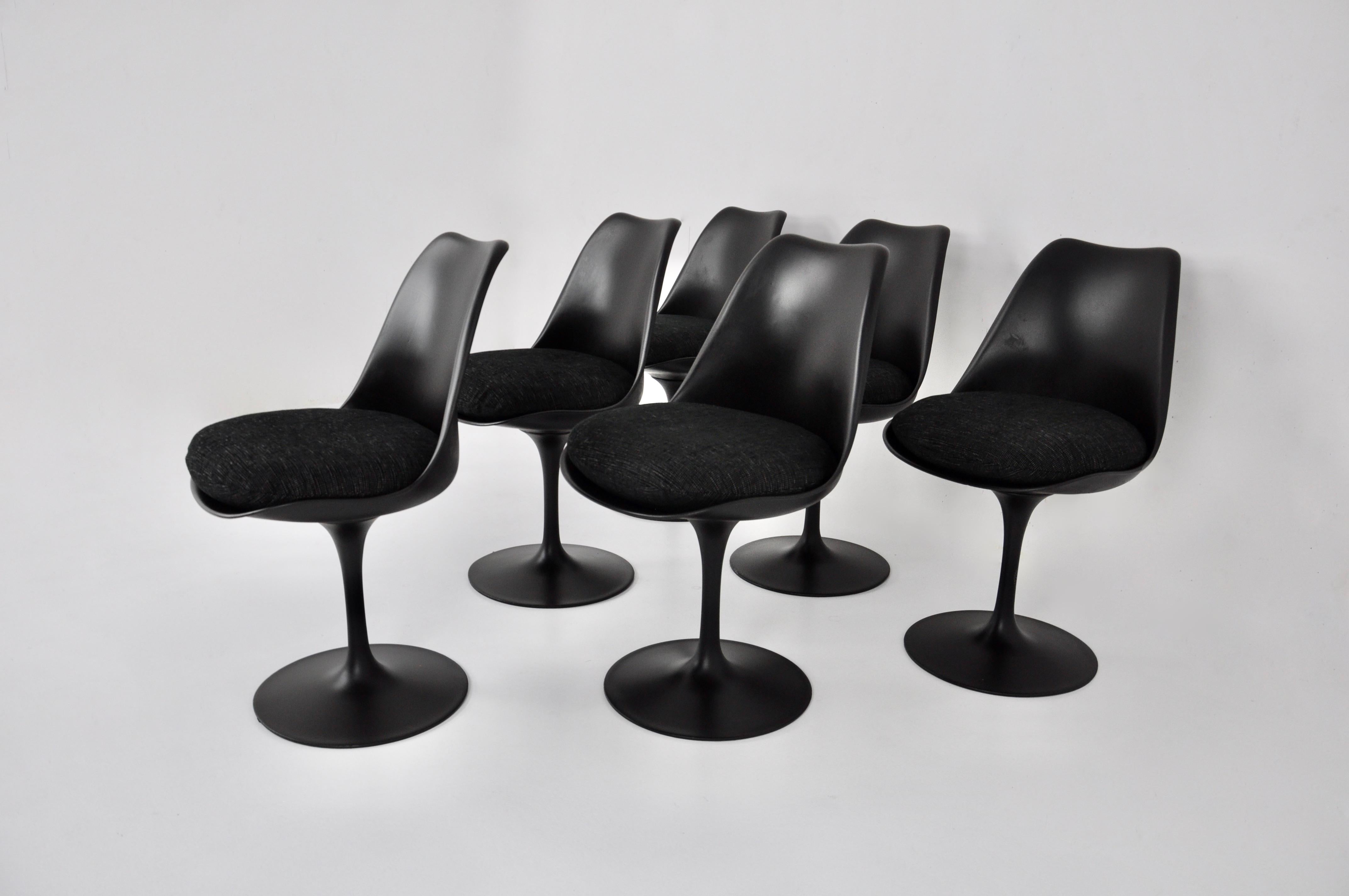 Central American Tulip Dining Chairs by Eero Saarinen for Knoll International, 1970s