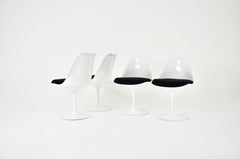 Chaises de salle à manger Tulip d'Eero Saarinen pour Knoll International, 1970, ensemble de 4 pièces
