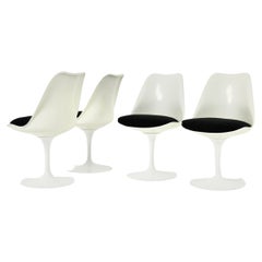 Chaises de salle à manger Tulip d'Eero Saarinen pour Knoll International, 1970, ensemble de 4 pièces